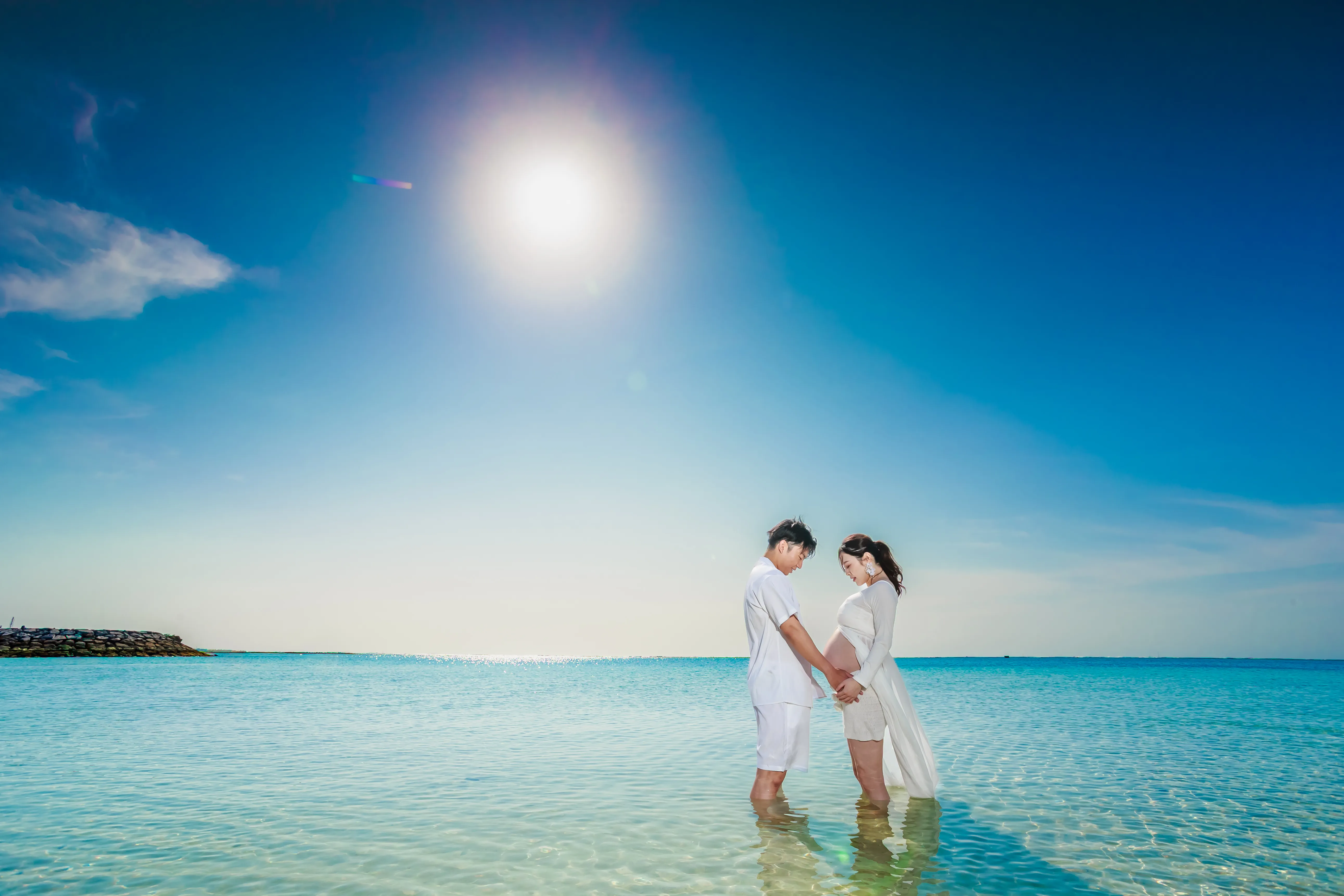 沖縄マタニティフォト 実例写真